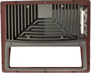 an aluminum Transmission Oil Pan,section of auto parts,made by kaitao