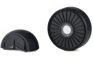 塑料电子散热片，电子仪器的一部分，由凯韬制造