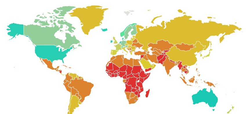 世界上的不平等
