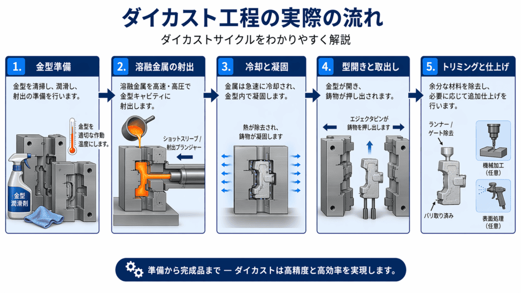 ダイカストの仕組み