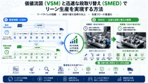 VSMとSMEDを活用してリーン生産を実践する方法