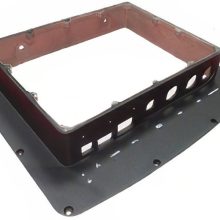 an aluminum battery pack housing,section of auto parts,made by kaitao