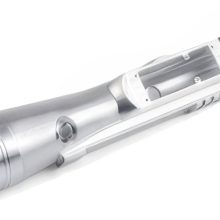 an aluminum flashlight body,section of optical instrument,made by kaitao