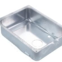 a stainless steel fuel tank component,section of auto parts,made by kaitao