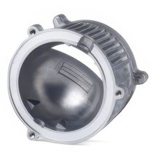 a stainless steel motor housing,section of auto parts,made by kaitao