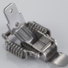a stainless steel self locking latch,section of locking mechamsim,made by kaitao